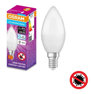 LED Antibakteriāla spuldze B40 E14/4,9W/230V 6500K - Osram