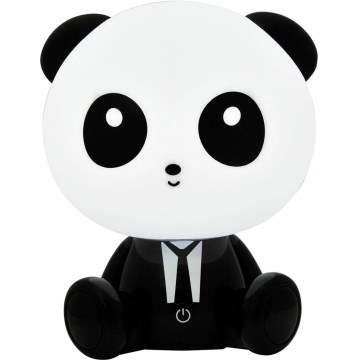 LED Aptumšojama bērnu skārienvadāma lampa PANDA LED/2,5W/3,7V 1200 mAh