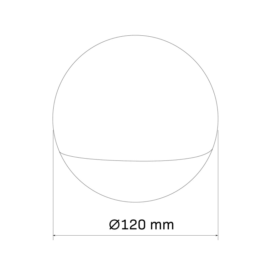 LED Aptumšojama skārienvadāma galda lampa CANDY LED/5V daudzkrāsaina