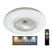 LED Aptumšojama griestu lampa ar ventilatoru OPAL LED/72W/230V 3000-6500K + tālvadības pults