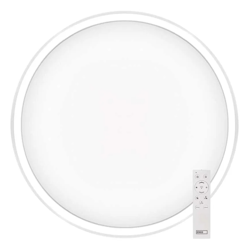 LED Aptumšojama griestu lampa GoSmart LED/45W/230V d. 50 cm 2700-6500K Wi-Fi Tuya + tālvadības pults