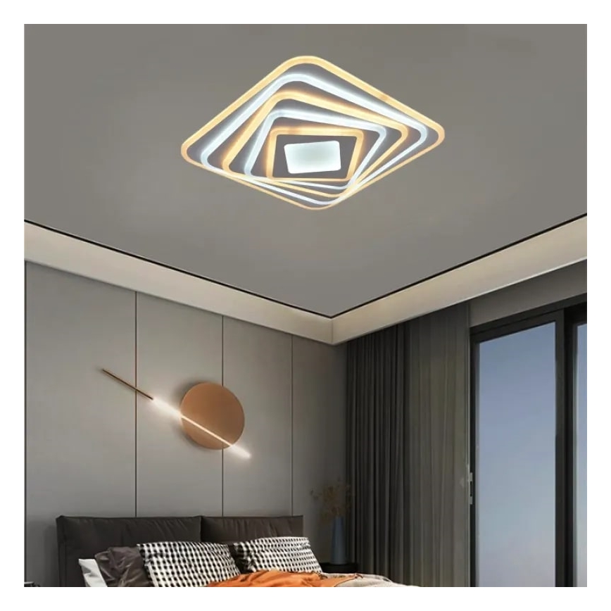 LED Aptumšojama griestu lampa LED/150W/230V 3000-6500K + tālvadības pults