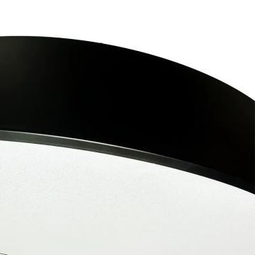 LED Aptumšojama griestu lampa LED/50W/230V 3000-6500K melna + tālvadības pults