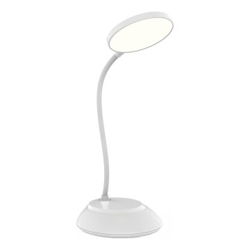 LED Aptumšojama, lādējama galda lampa VISUA LED/5W/5V 3000-5000K 1200 mAh balta