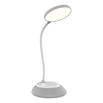 LED Aptumšojama, lādējama galda lampa VISUA LED/5W/5V 3000-5000K 1200 mAh pelēka