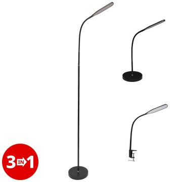 LED Aptumšojama lampa 3in1 LED/10W/230V 3000/4000/6000K CRI 90 melna