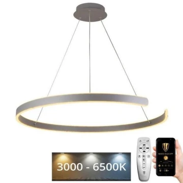 LED Aptumšojama lustra ar auklu LED/100W/230V 3000-6500K + tālvadības pults