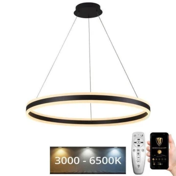 LED Aptumšojama lustra ar auklu LED/110W/230V 3000-6500K + tālvadības pults