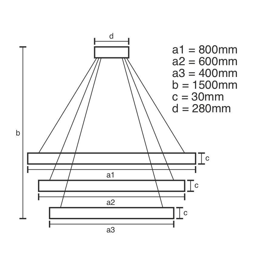 LED Aptumšojama kristāla lustra ar auklu LED/210W/230V 3000-6500K sudraba + tālvadības pults