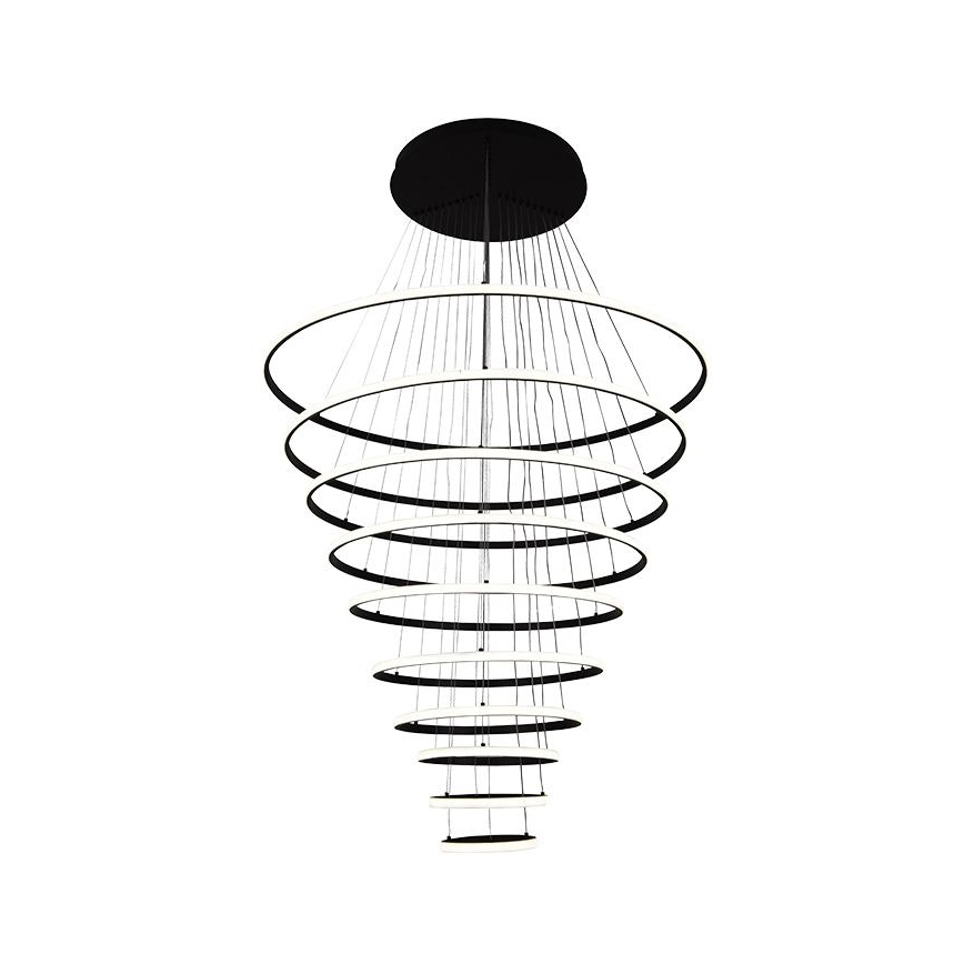 LED Aptumšojama lustra ar auklu LED/365W/230V 3000-6500K + tālvadības pults