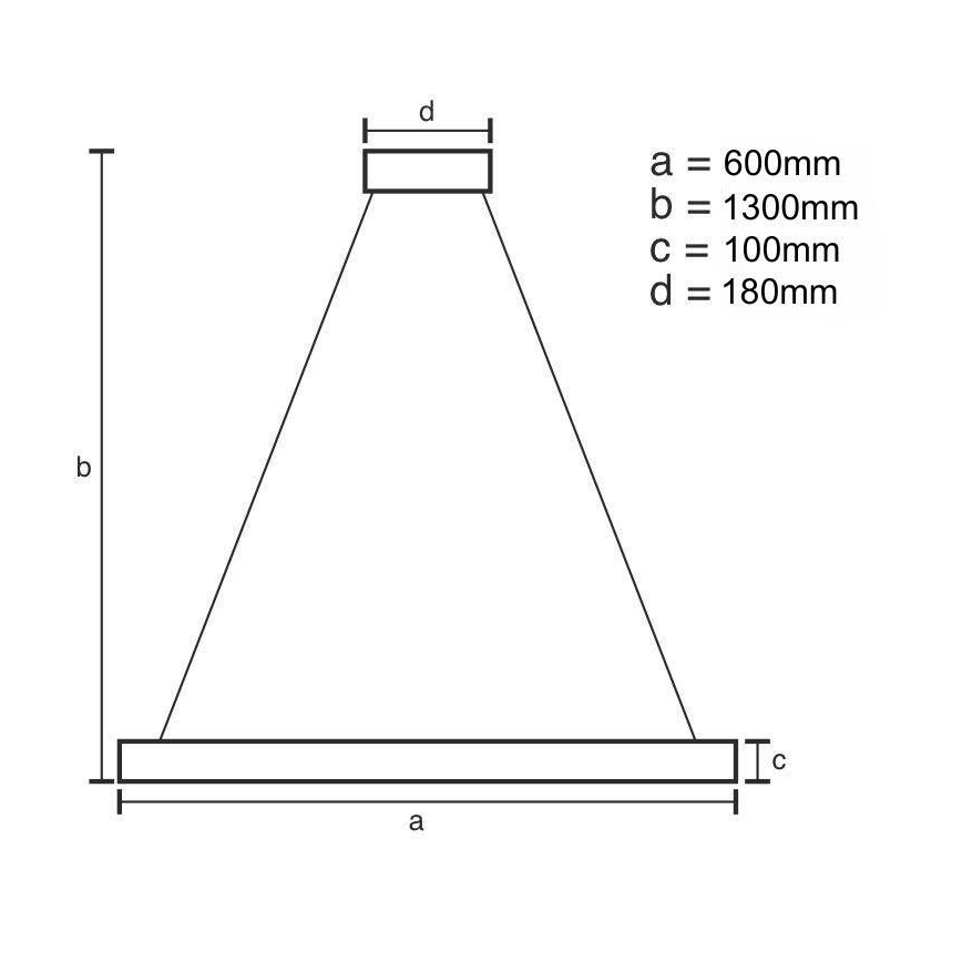 LED Aptumšojama kristāla lustra ar auklu LED/40W/230V 3000-6500K hroms/zelta + tālvadības pults