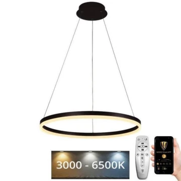 LED Aptumšojama lustra ar auklu LED/42W/230V 3000-6500K + tālvadības pults