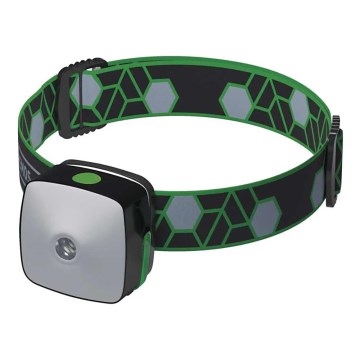 LED Aptumšojama rechargeable headlamp LED/USB 110lm 7h 850mAh