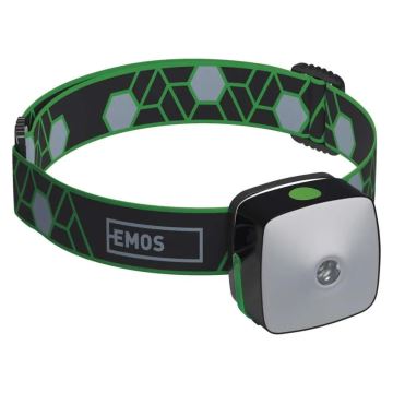 LED Aptumšojama rechargeable headlamp LED/USB 110lm 7h 850mAh