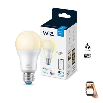 LED Aptumšojama spuldze A60 E27/8W/230V 2700K CRI 90 Wi-Fi - WiZ