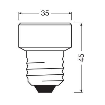 LED Aptumšojama spuldze E27/3,5W/230V 2700K - Osram