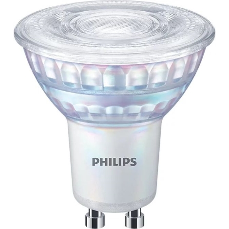 LED Aptumšojama spuldze Philips Warm Glow GU10/3,8W/230V 2200-2700K CRI90