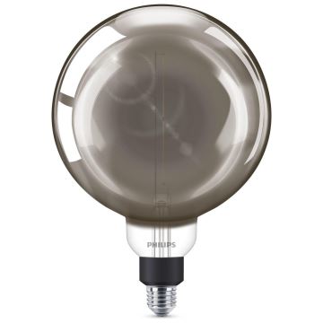 LED Aptumšojama spuldze SMOKY VINTAGE Philips E27/6,5W/230V 4000K