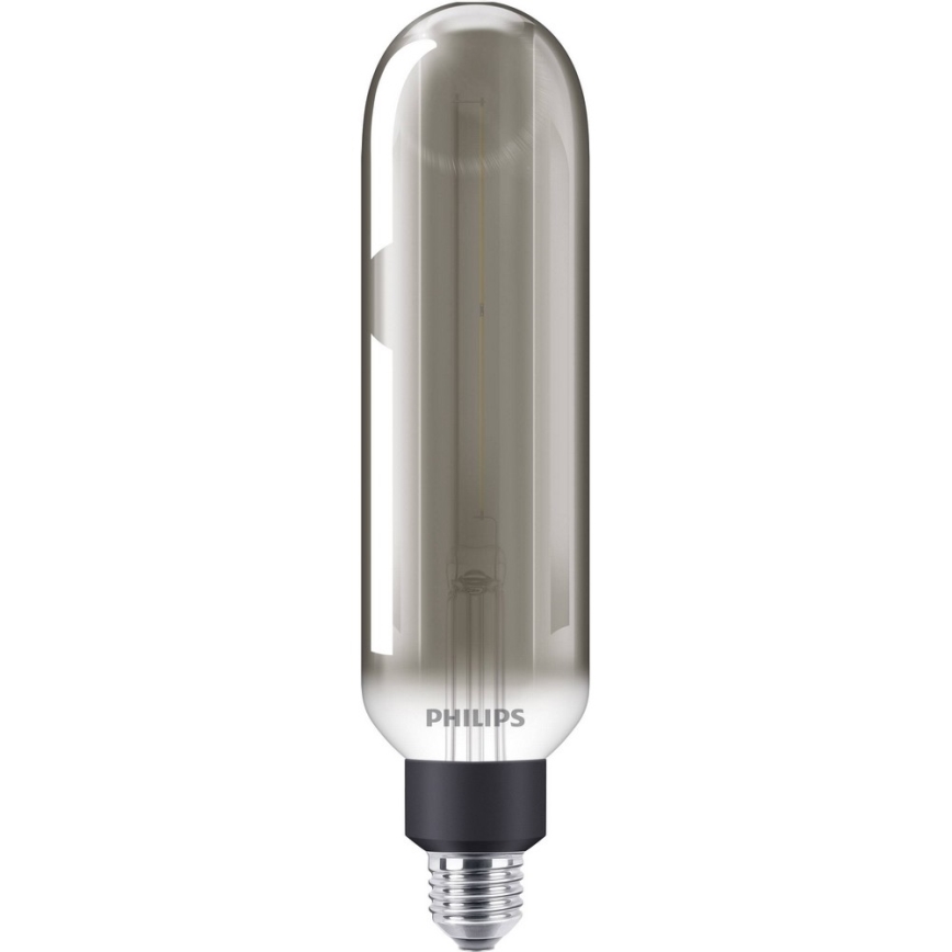 LED aptumšojama spuldze SMOKY VINTAGE Philips T65 E27/6,5W/230V 4000K