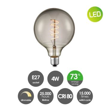 LED Aptumšojama spuldze VINTAGE EDISON G125 E27/4W/230V 2200K