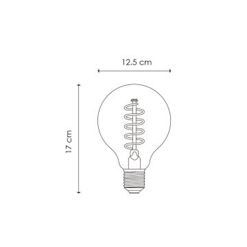 LED Aptumšojama spuldze VINTAGE EDISON G125 E27/4W/230V 2200K