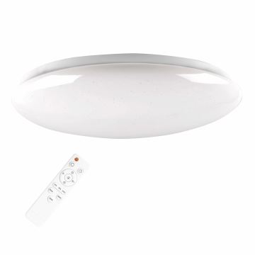 LED Aptumšojama vannas istabas lampa PIRIUS LED/48W/230V d. 38 cm 3000-6000K IP44 + tālvadības pults
