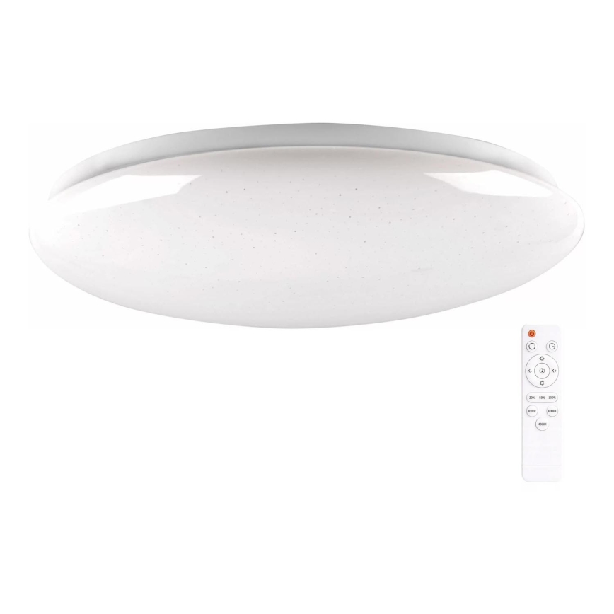 LED Aptumšojama vannas istabas lampa PIRIUS LED/48W/230V d. 38 cm 3000-6000K IP44 + tālvadības pults