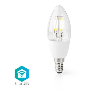 LED Aptumšojama viedā spuldze C37 E14/5W/230V 2700K