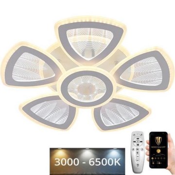 LED Aptumšojama virsapmetuma lustra LED/145W/230V 3000-6500K + tālvadības pults