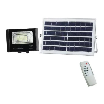 LED Aptumšojams āra saules enerģijas gaismeklis LED/12W/3,2V 6000K IP65 + TP