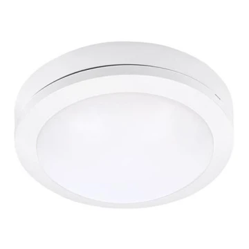 LED Āra griestu lampa SIENA LED/13W/230V IP54 d. 17 cm balta