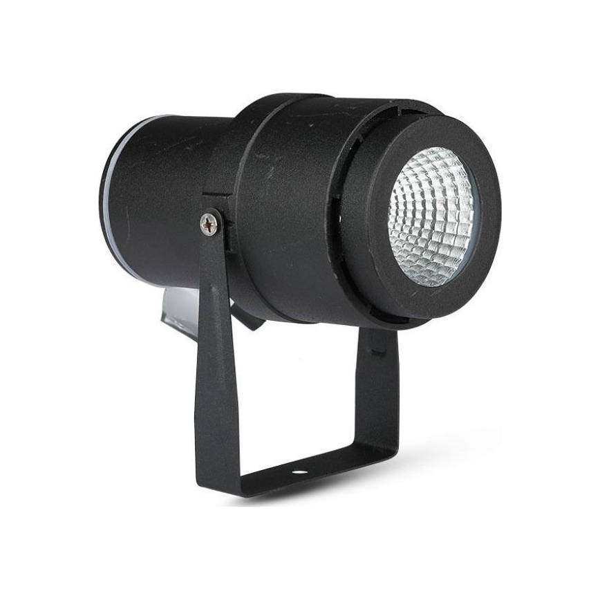 LED Āra lampa LED/12W/100-240V IP65 melna - zaļa lampa