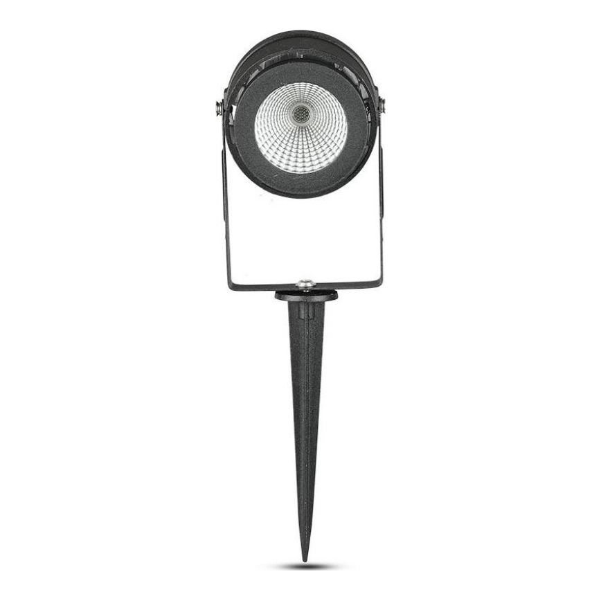 LED Āra lampa LED/12W/100-240V IP65 melna - zaļa lampa