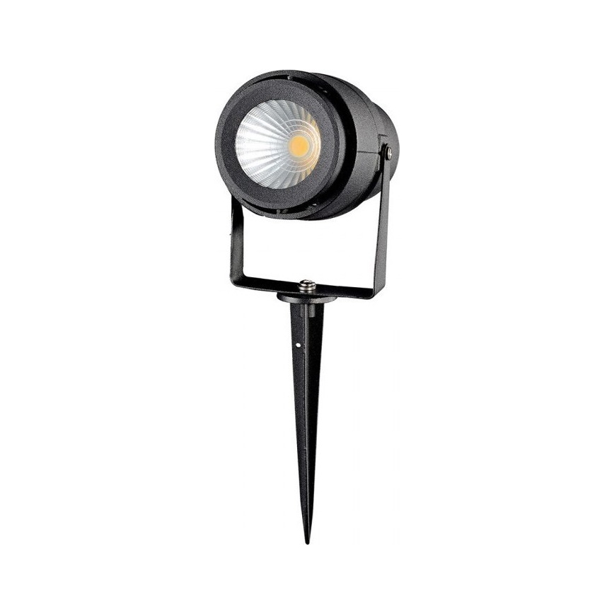 LED Āra lampa LED/12W/100-240V IP65 melna - zaļa lampa