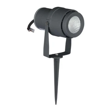 LED Āra lampa LED/12W/230V 4000K antracīta IP65