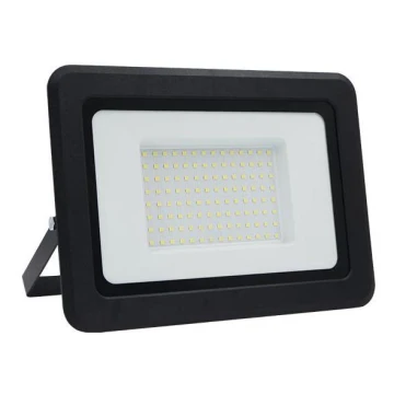 LED Āra prožektors LED/100W/230V 4000K IP65 melna