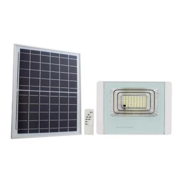 LED Āra saules enerģijas prožektors LED/20W/3,2V IP65 4000K + tālvadības pults