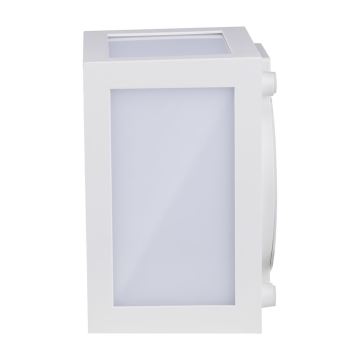 LED Āra sienas lampa LED/12W/230V IP65 4000K balta