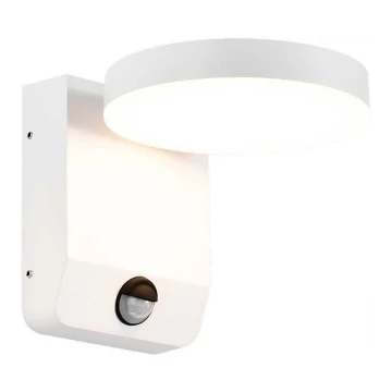 LED Āra sienas pielāgojama lampa ar sensoru LED/17W/230V IP65 4000K balta