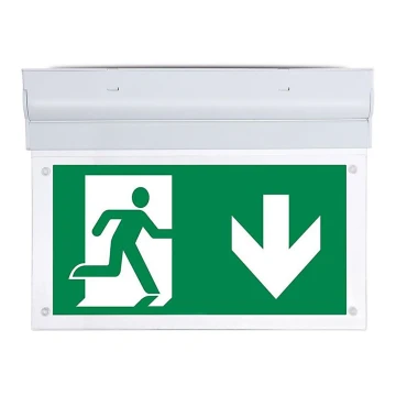 LED Avārijas gaismas lampa EMERGENCY EXIT SAMSUNG CHIP LED/2W/230V 6000K