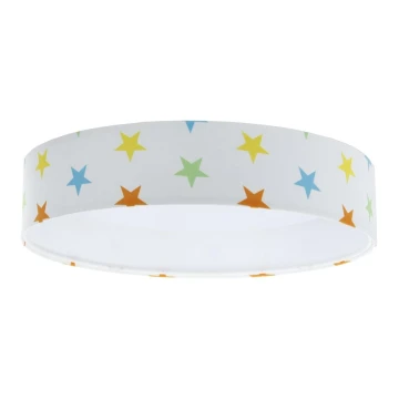 LED Bērnu griestu lampa GALAXY KIDS LED/24W/230V zvaigznes krāsaina