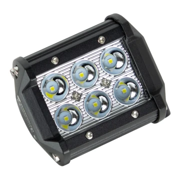 LED Darba gaismeklis EPISTAR 6xLED/18W/10-30V IP67 6,000K