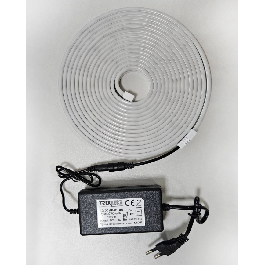 LED Elastīga josla NEON LED/10W/230V 5 m IP65 balta