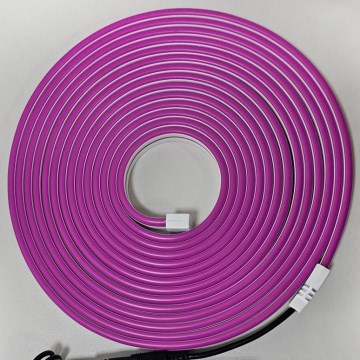 LED Elastīga josla NEON LED/10W/230V 5 m IP65 violeta