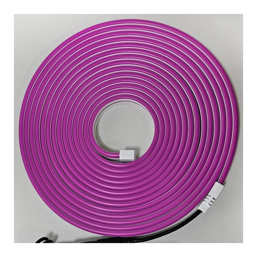 LED Elastīga josla NEON LED/10W/230V 5 m IP65 violeta