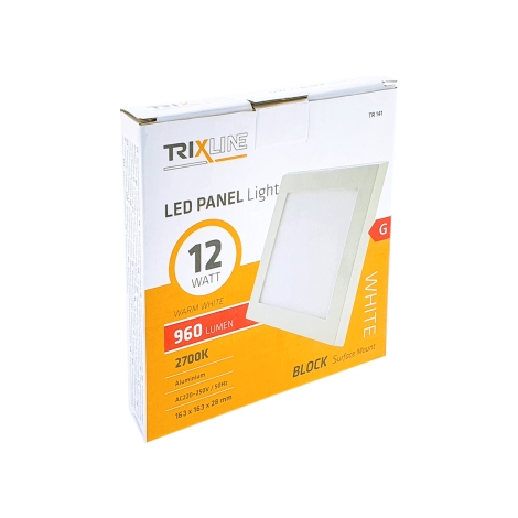 LED griestu gaismeklis LED/12W/230V 2700K