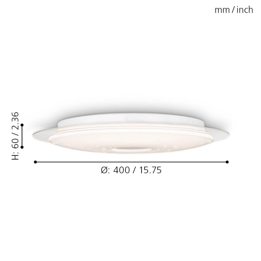 LED Griestu lampa IGROKA LED/18,8W/230V