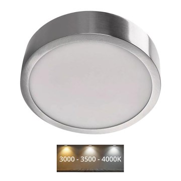 LED Griestu lampa NEXXO LED/12,5W/230V 3000/3500/4000K d. 17 cm hroms