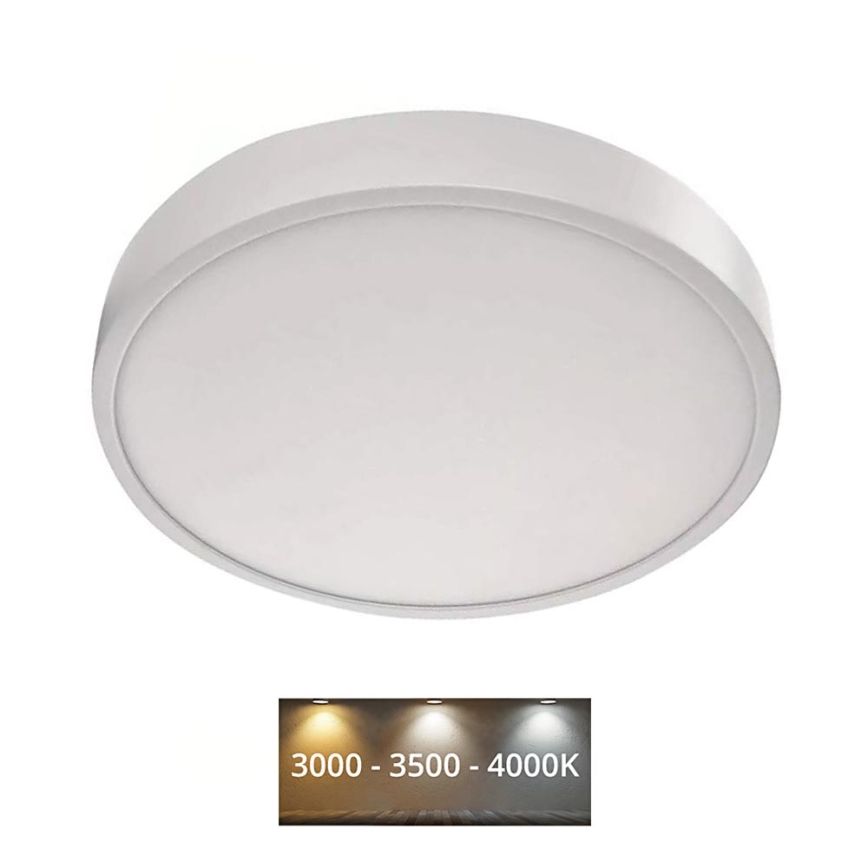 LED Griestu lampa NEXXO LED/28,5W/230V 3000/3500/4000K d. 30 cm balta