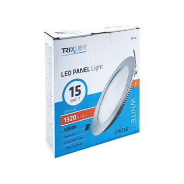 LED iebūvējams griestu gaismeklis CIRCLE LED/15W/230V 6500K